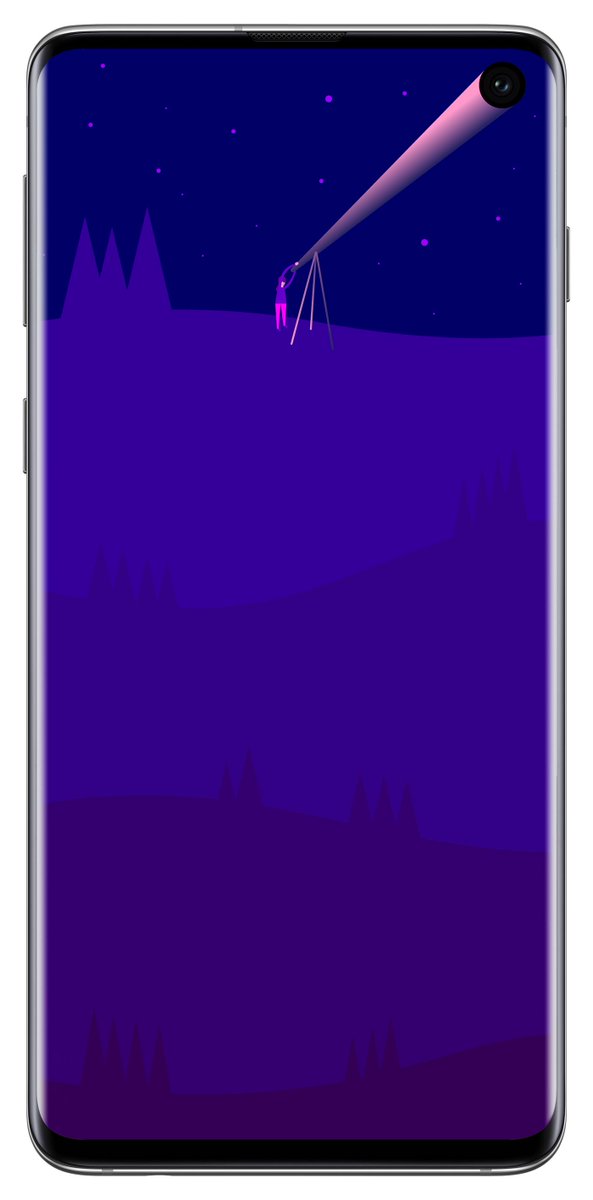 Blue Wallpapers For Galaxy S10 - 593x1200 Wallpaper 