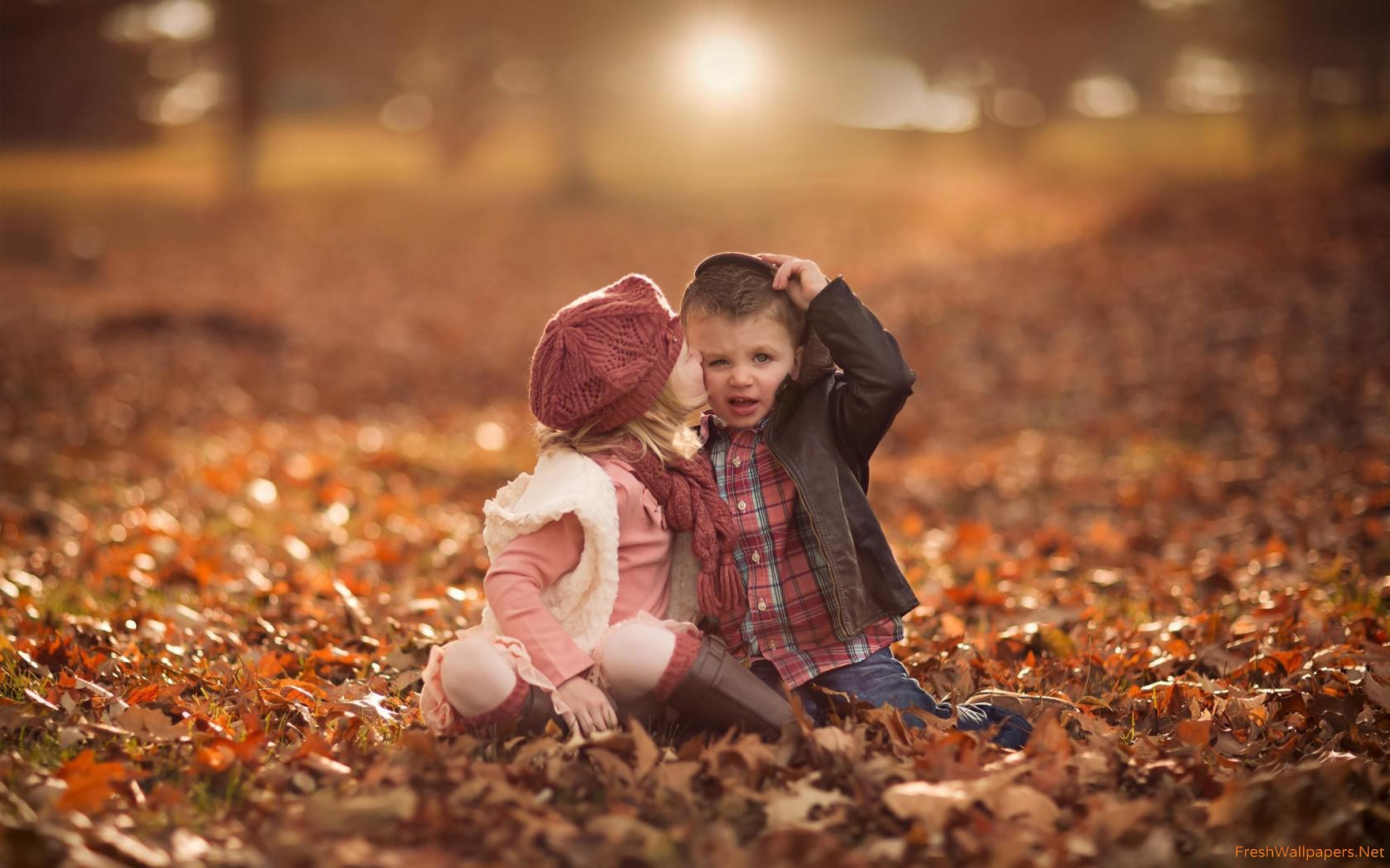 Www - Hdnicewallpapers - Com - Cute Boy N Girl Baby - HD Wallpaper 