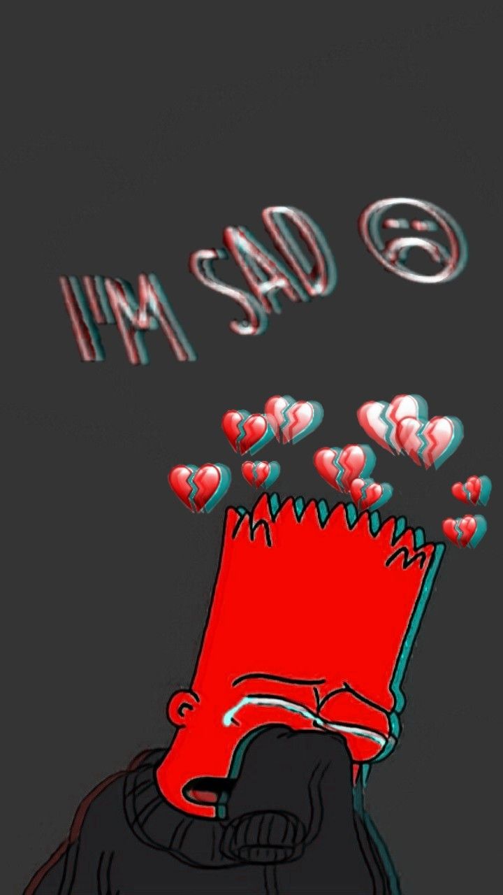 Sad Wallpapers Simpsons - HD Wallpaper 