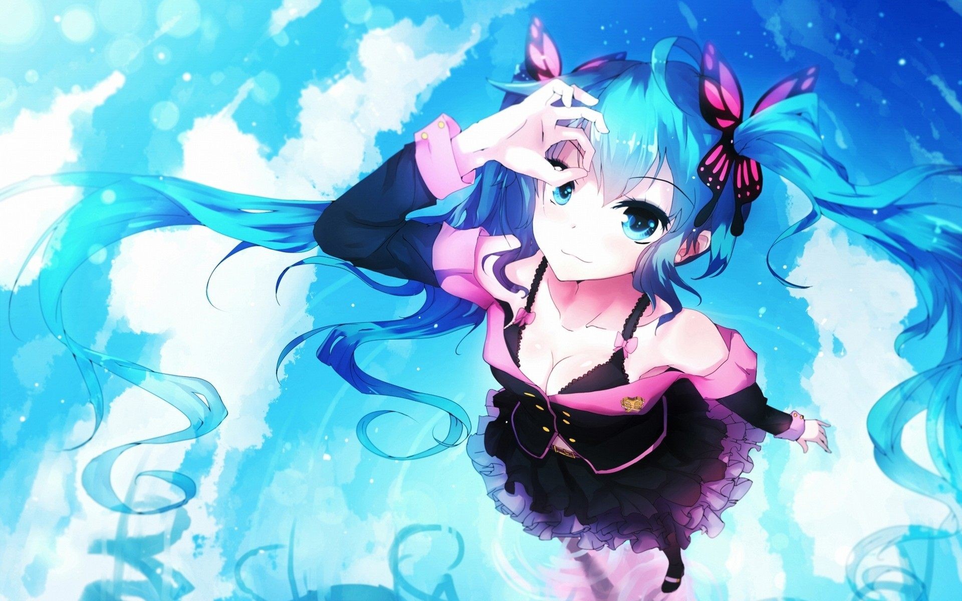 Anime Girls Wallpapers Hd Pictures One Hd Wallpaper - Anime Miku Wallpaper Hatsune Miku - HD Wallpaper 