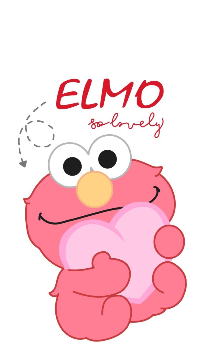 Elmo Cute - HD Wallpaper 