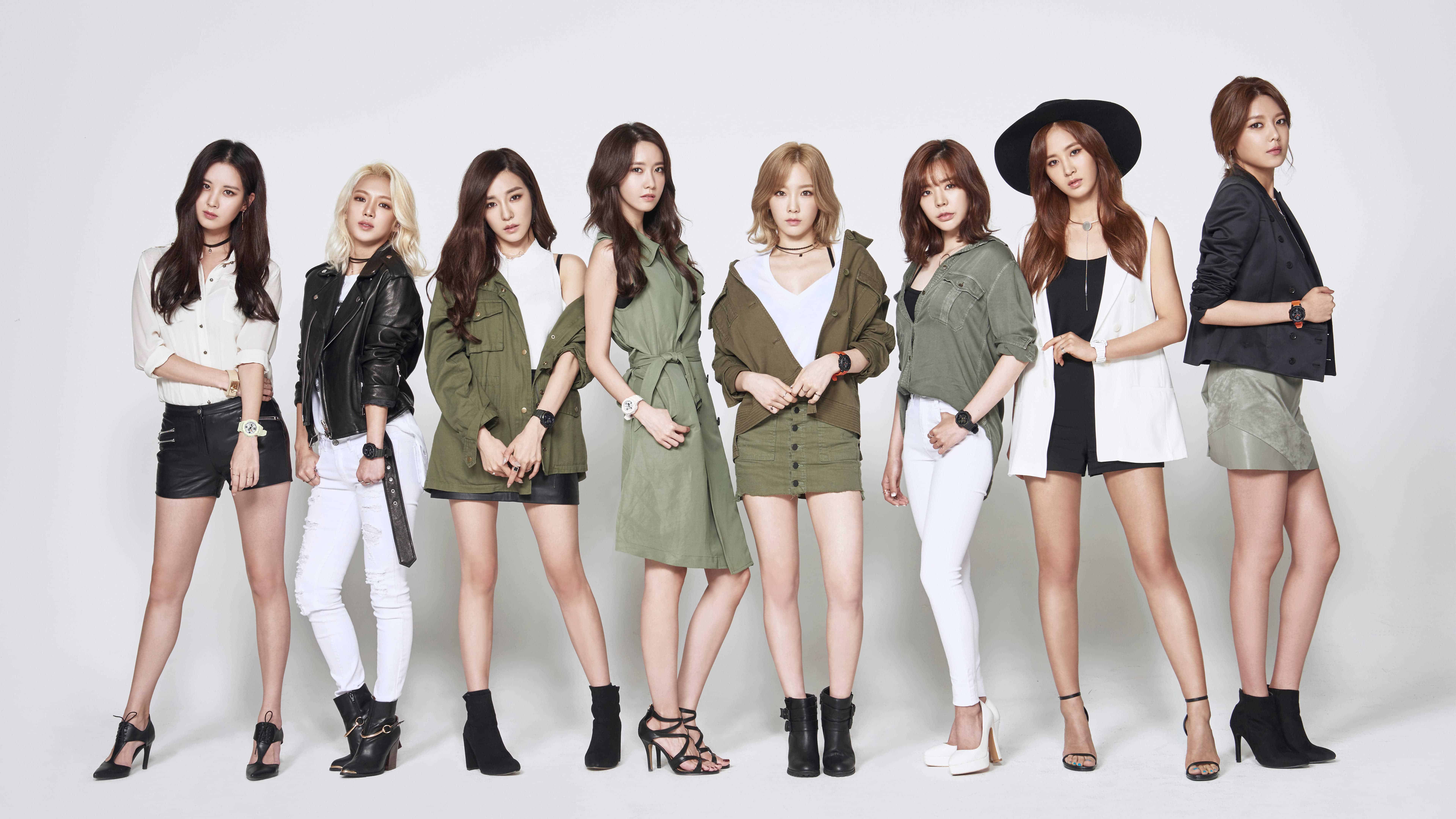 Girls Generation Members Casio Photoshoot Uhd 8k Wallpaper - Snsd Photoshoot Baby G - HD Wallpaper 