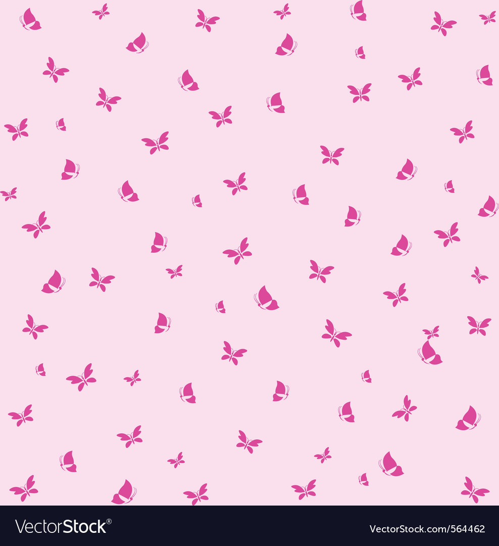 Pink Butterfly Background - HD Wallpaper 