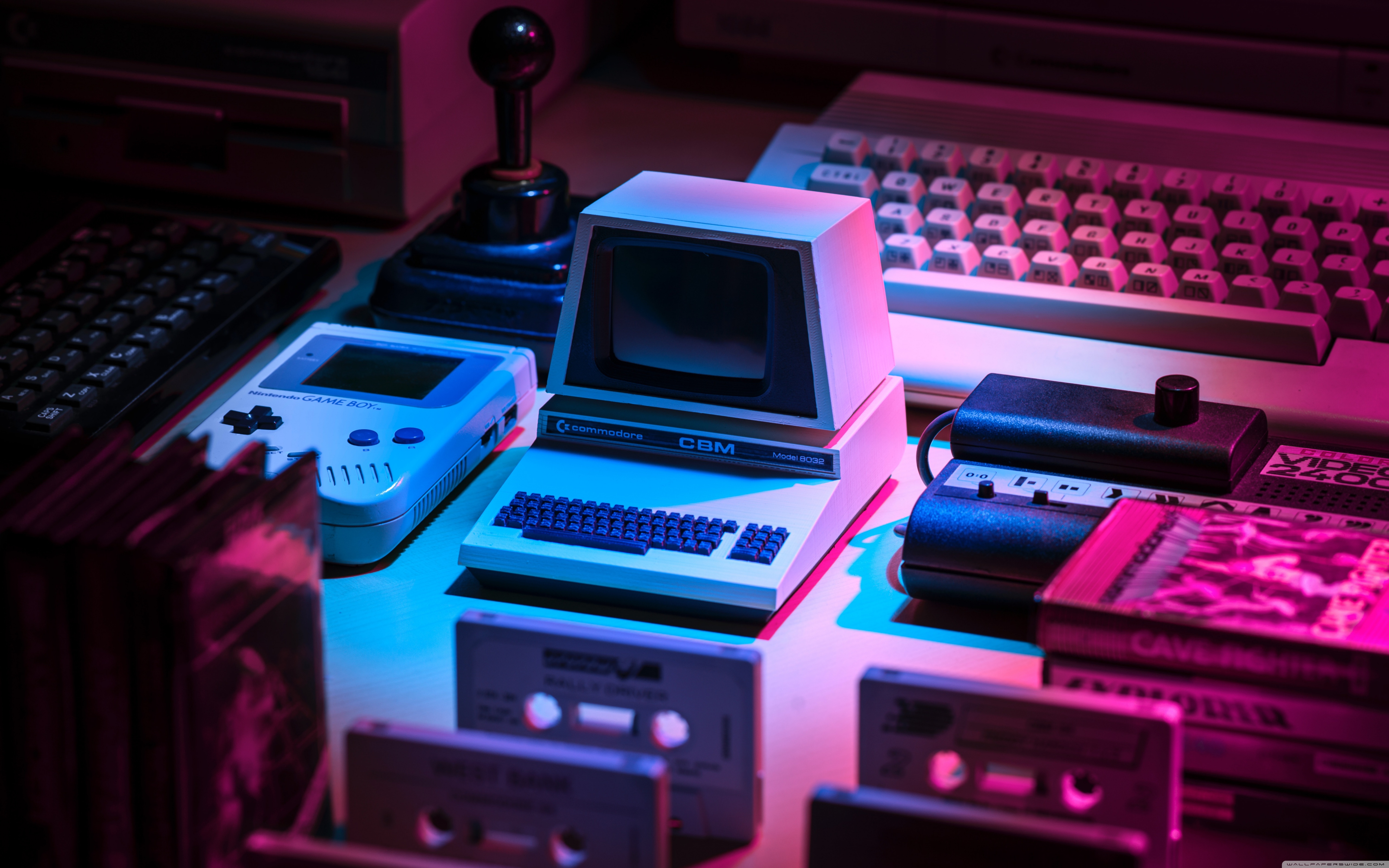 Retro Computer - HD Wallpaper 