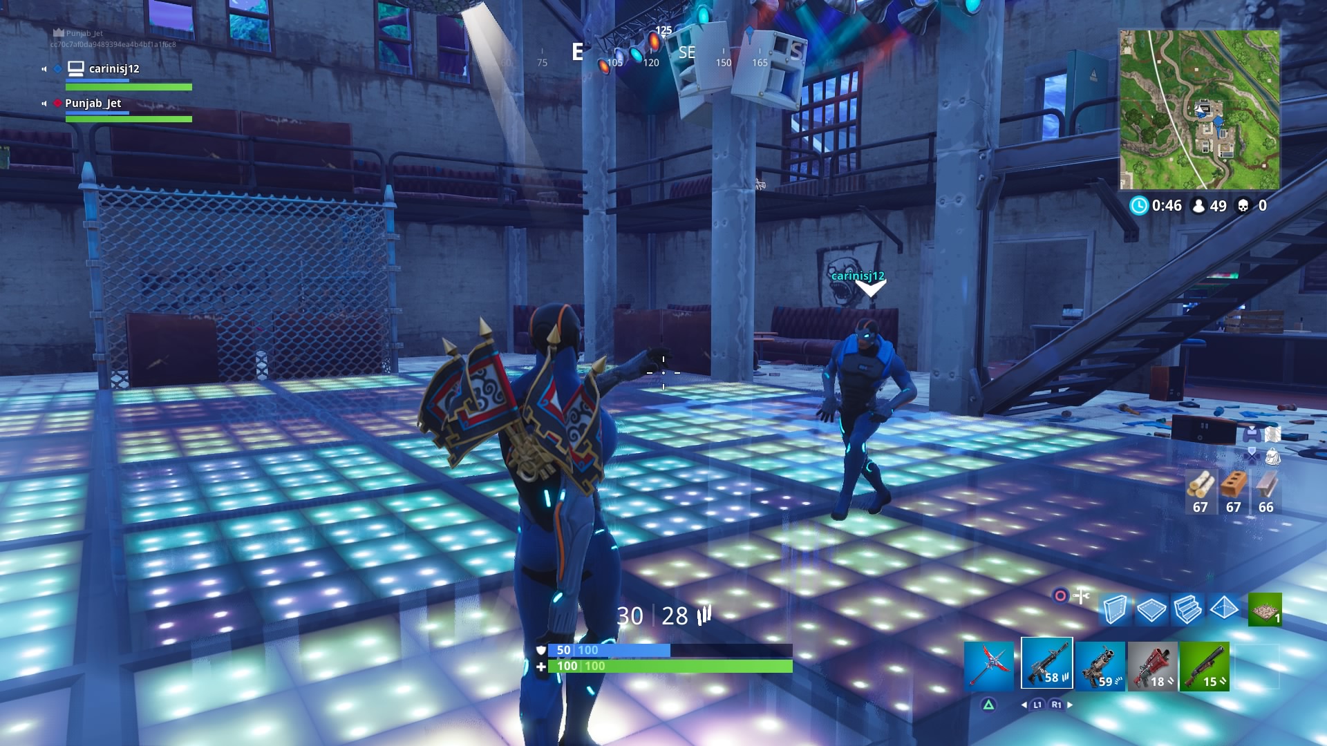 Fortnite Carbide Dance Party Computer Wallpaper - Fortnite Dance Background - HD Wallpaper 