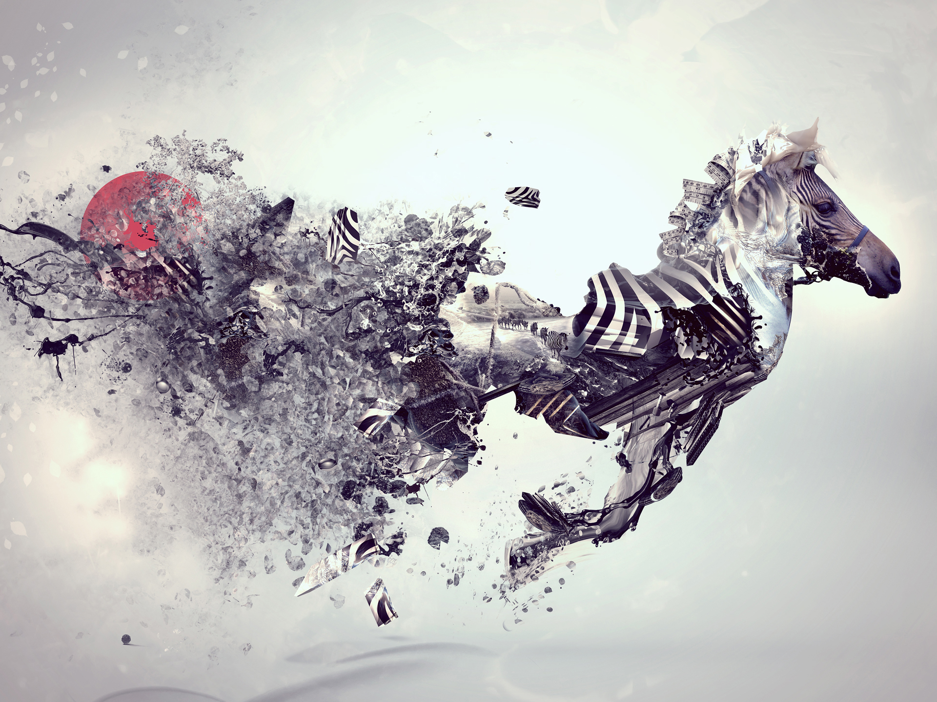 Abstract Animal Wallpaper - HD Wallpaper 