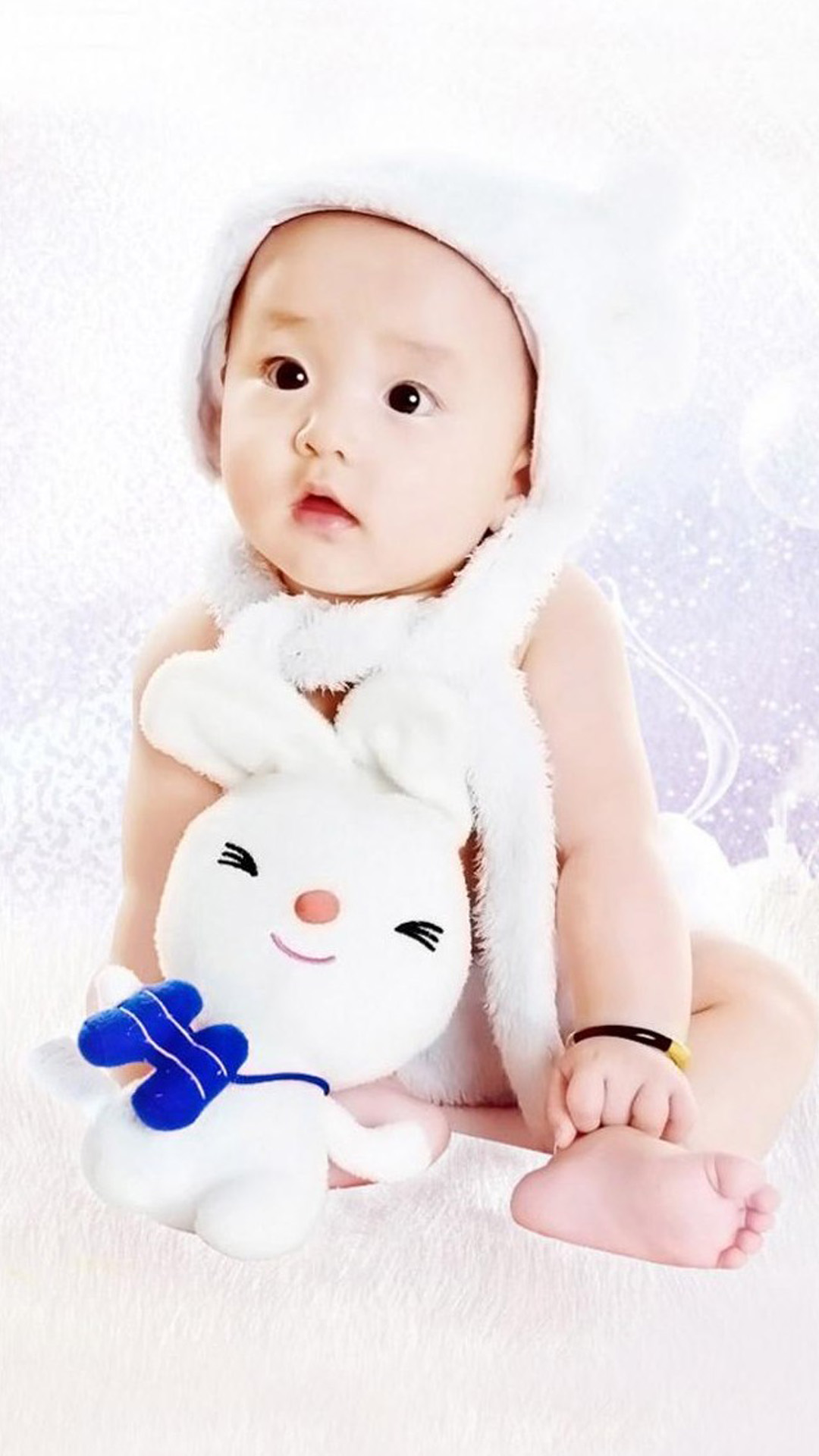 Cute Baby Asian Android Wallpaper - Cute Baby Wallpaper Iphone - HD Wallpaper 
