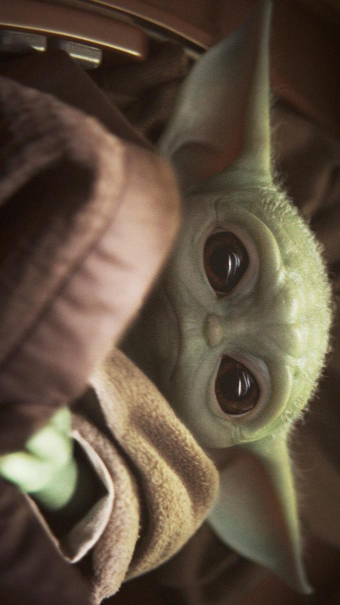 Wad - Baby Yoda Wall Paper - HD Wallpaper 