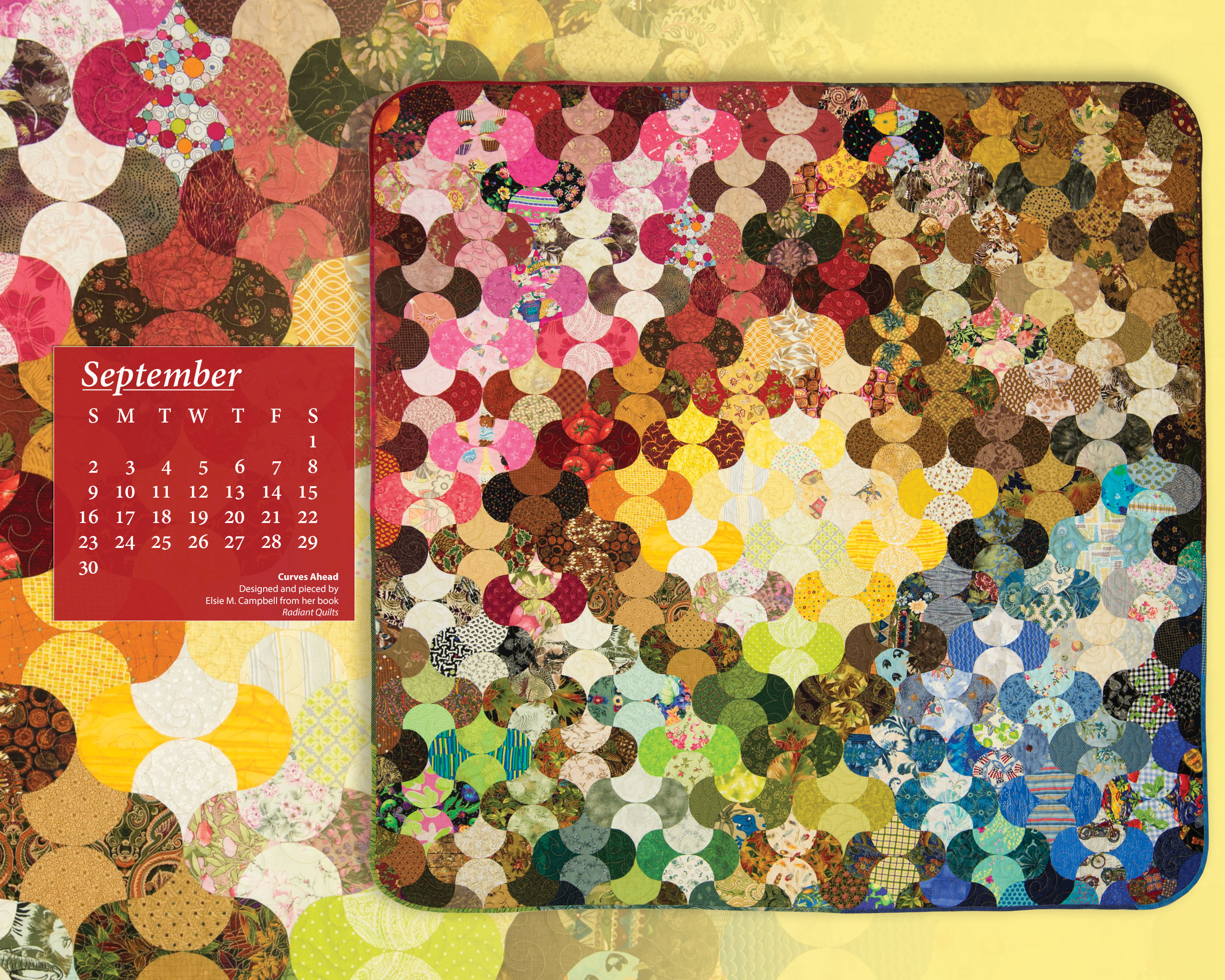 Radiant Quilts Elsie Campbell - HD Wallpaper 