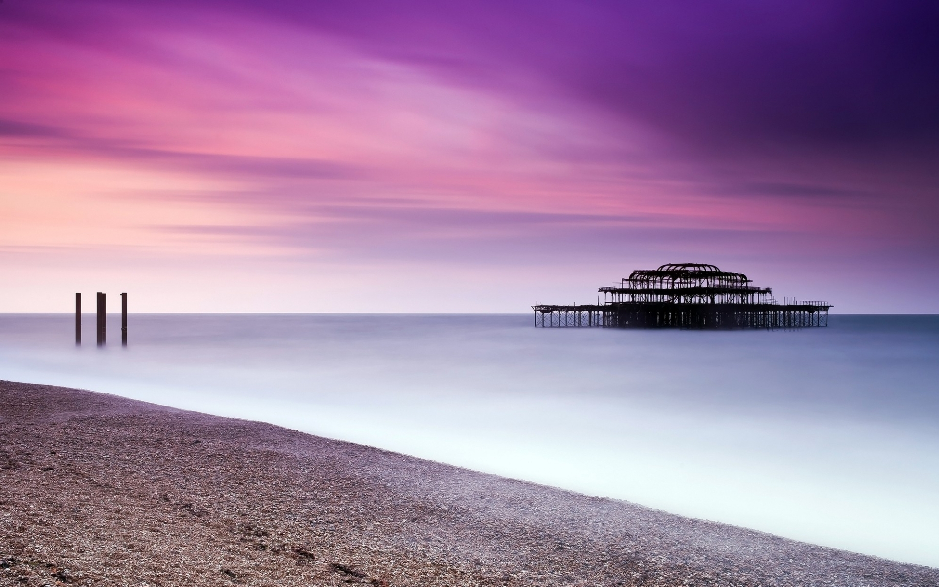 Pier - HD Wallpaper 