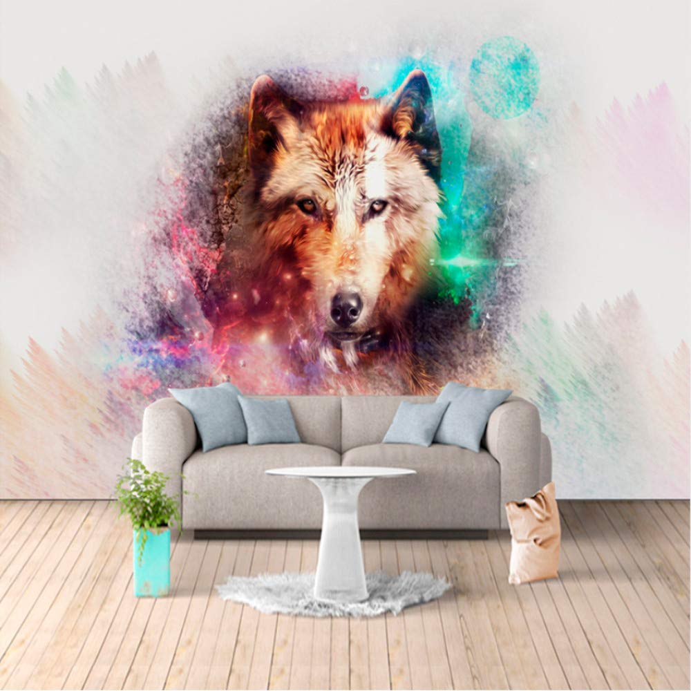 Hwhz Custom 3d Mural 3d Mural Custom Wolf Totem Animal - 3d Tshirt - HD Wallpaper 