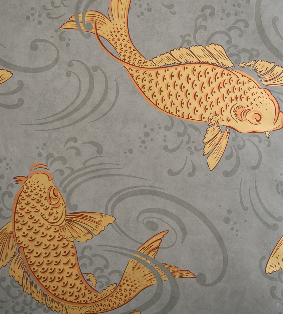 Koi Fish Wallpaper - Derwent Osborne And Little - HD Wallpaper 