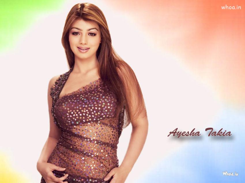 Beautiful Ayesha Takia Colorful Wallpaper - Ayesha Takia Hot Hd - HD Wallpaper 