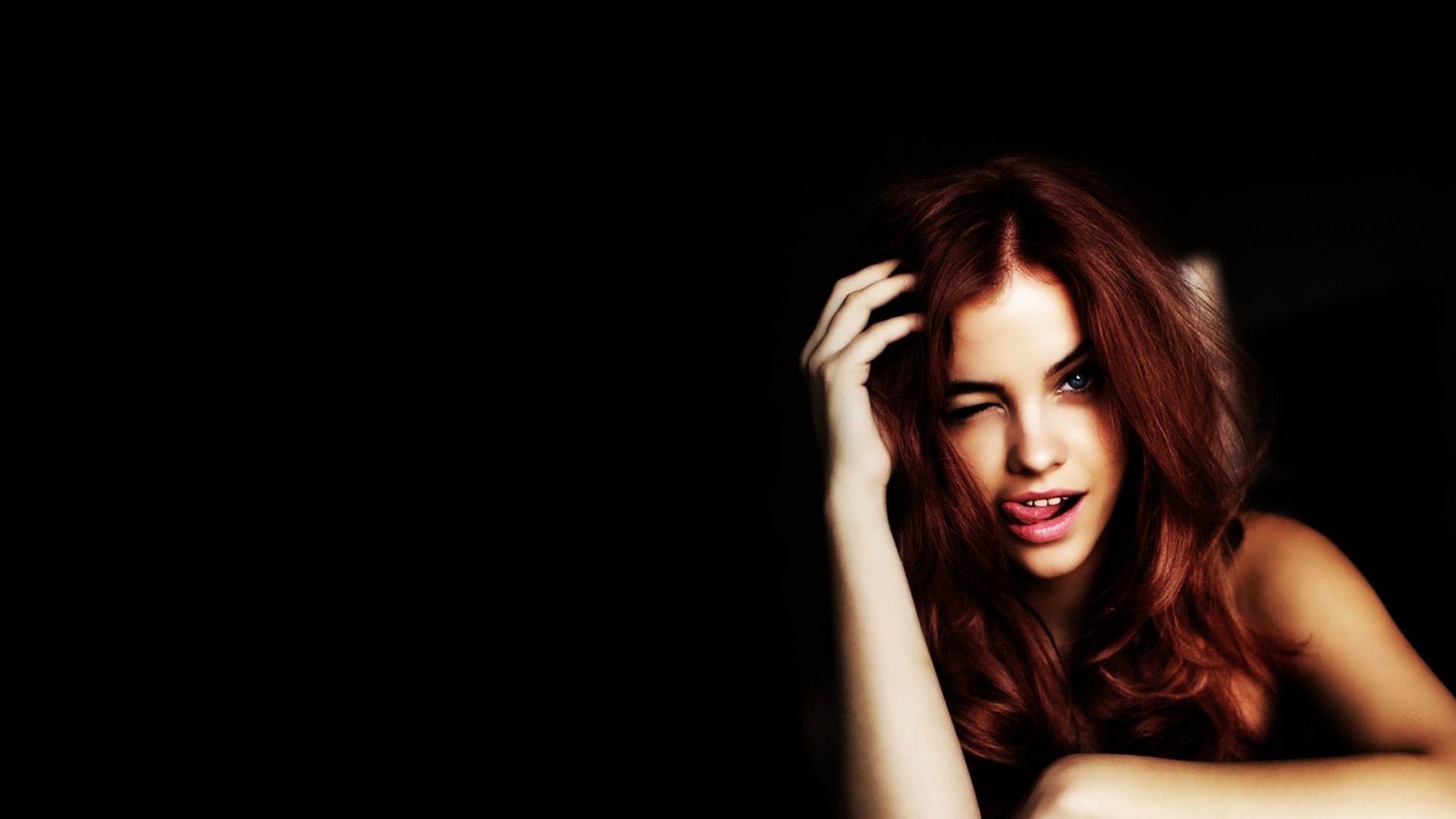 Sexy Face Tongue Woman - HD Wallpaper 