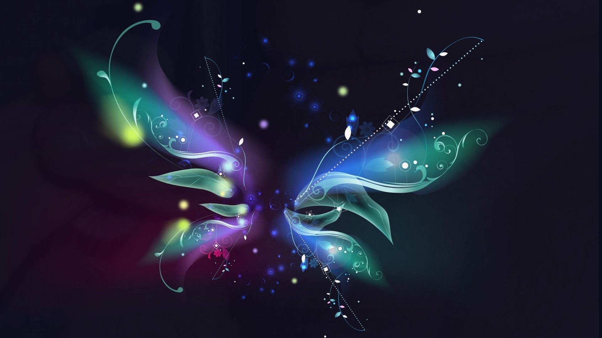 Abstract Butterfly Wallpaper Hd - HD Wallpaper 