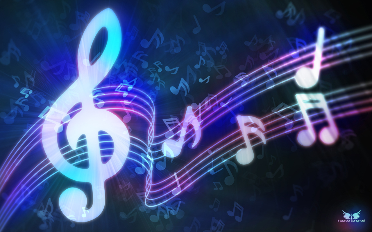 Music Notes - Cool Backgrounds With Music - HD Wallpaper 
