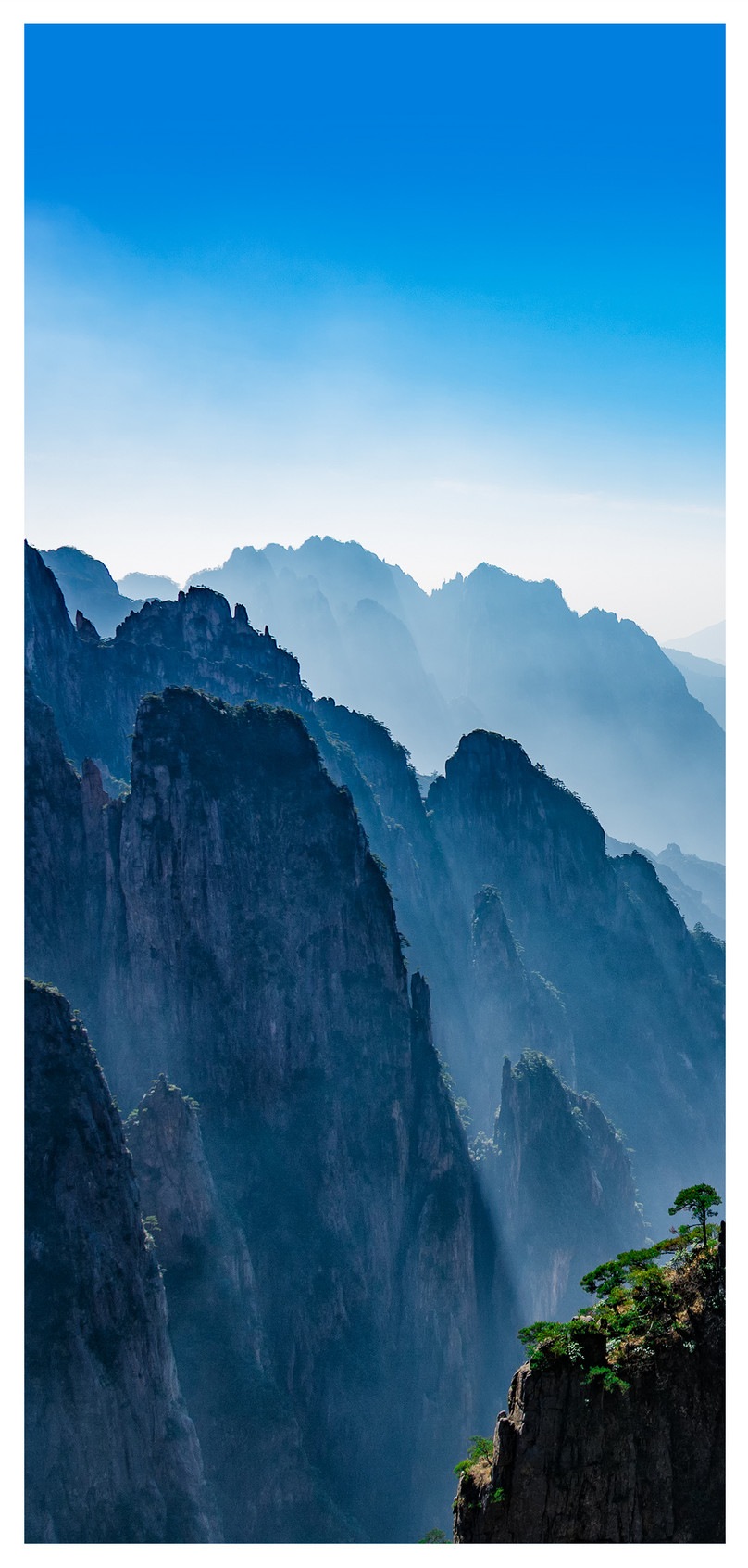 Mount Huangshan Scenery Wallpaper Wallpaper - Summit - HD Wallpaper 