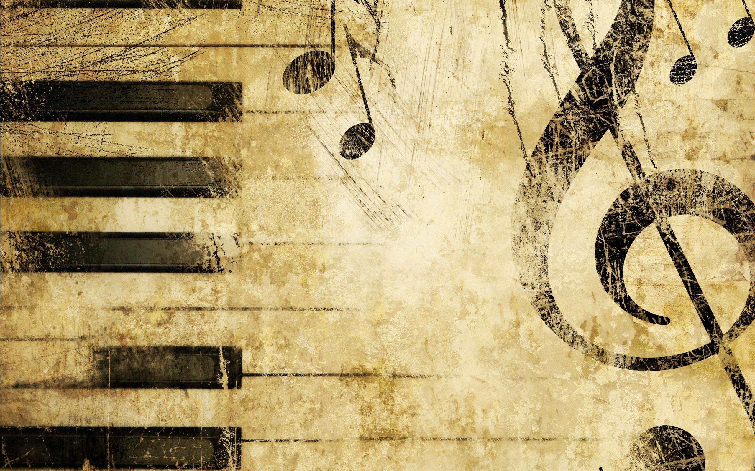 2560x1600, Wallpapers For > Music Note Wallpaper 
 - Music Note - HD Wallpaper 