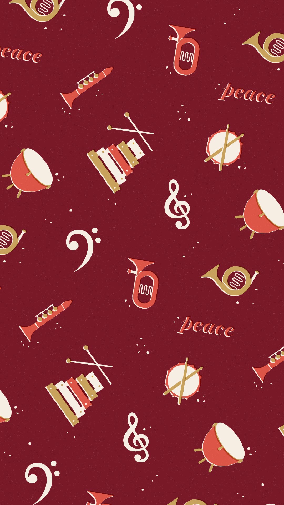 Concert Band Phone Wallpaper - Phone Wallpapers Holiday - HD Wallpaper 