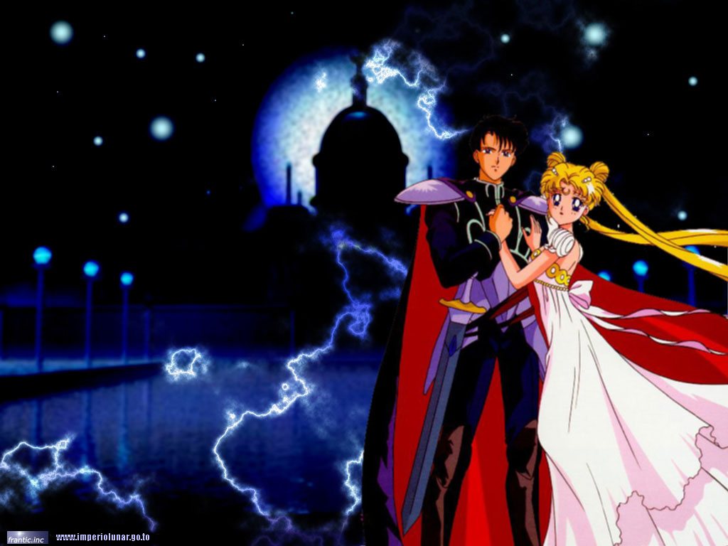 Sailormoon And Her Bf - Princess Serenity Prince Endymion - HD Wallpaper 