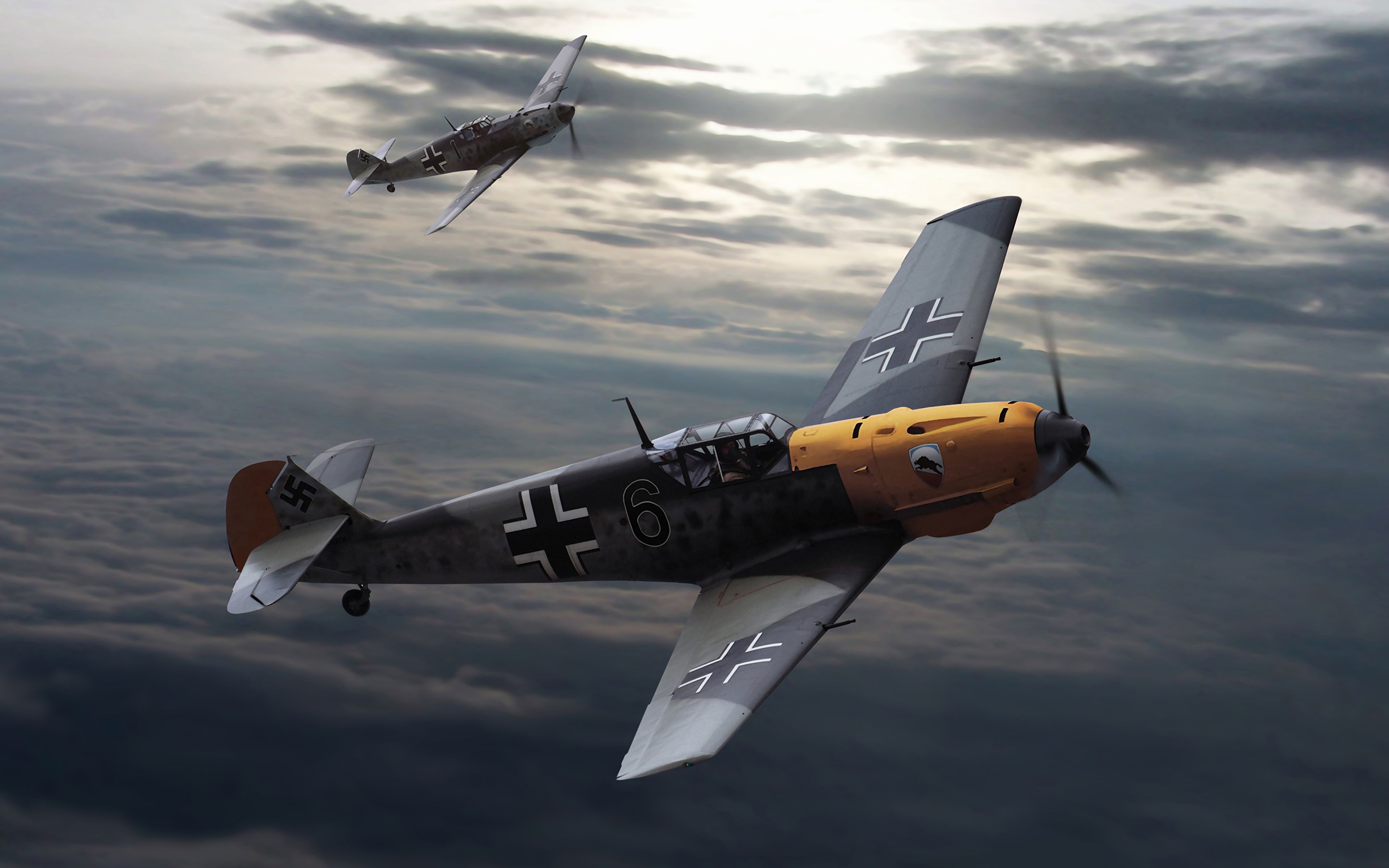 Bf 109 - HD Wallpaper 
