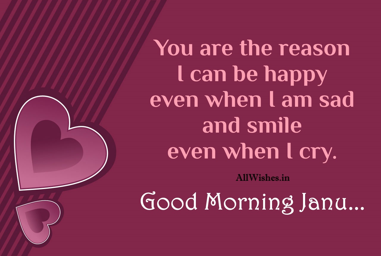 Very Romantic Good Morning Janu Wallpaper - Morning Wish To Husband - HD Wallpaper 