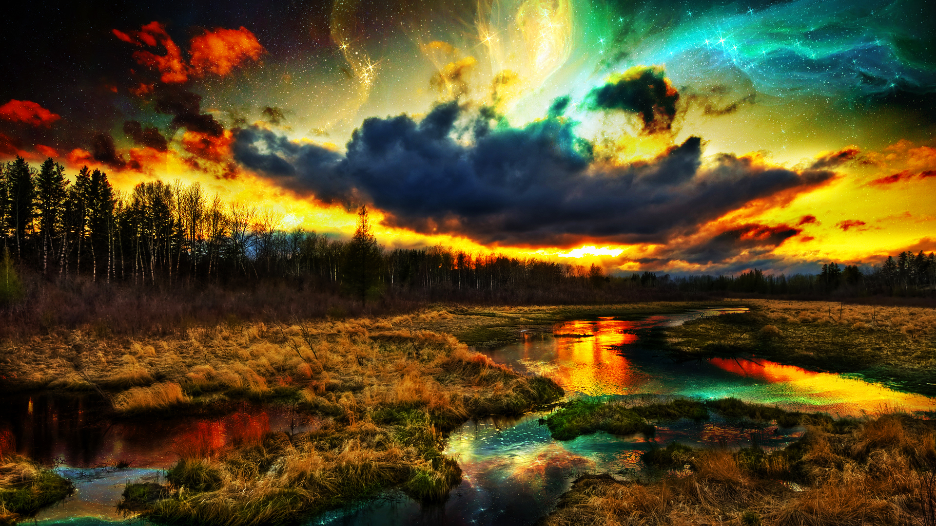 Sci Fi Landscape Wallpaper For Android Hd Backgrounds Of Nature