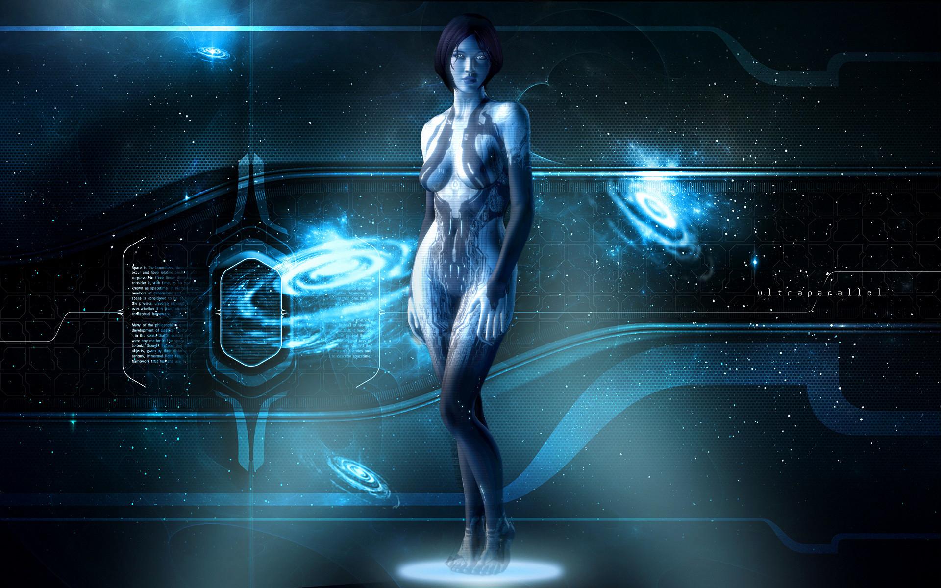 Animated Wallpaper Windows 10 - Halo 4 Cortana - HD Wallpaper 