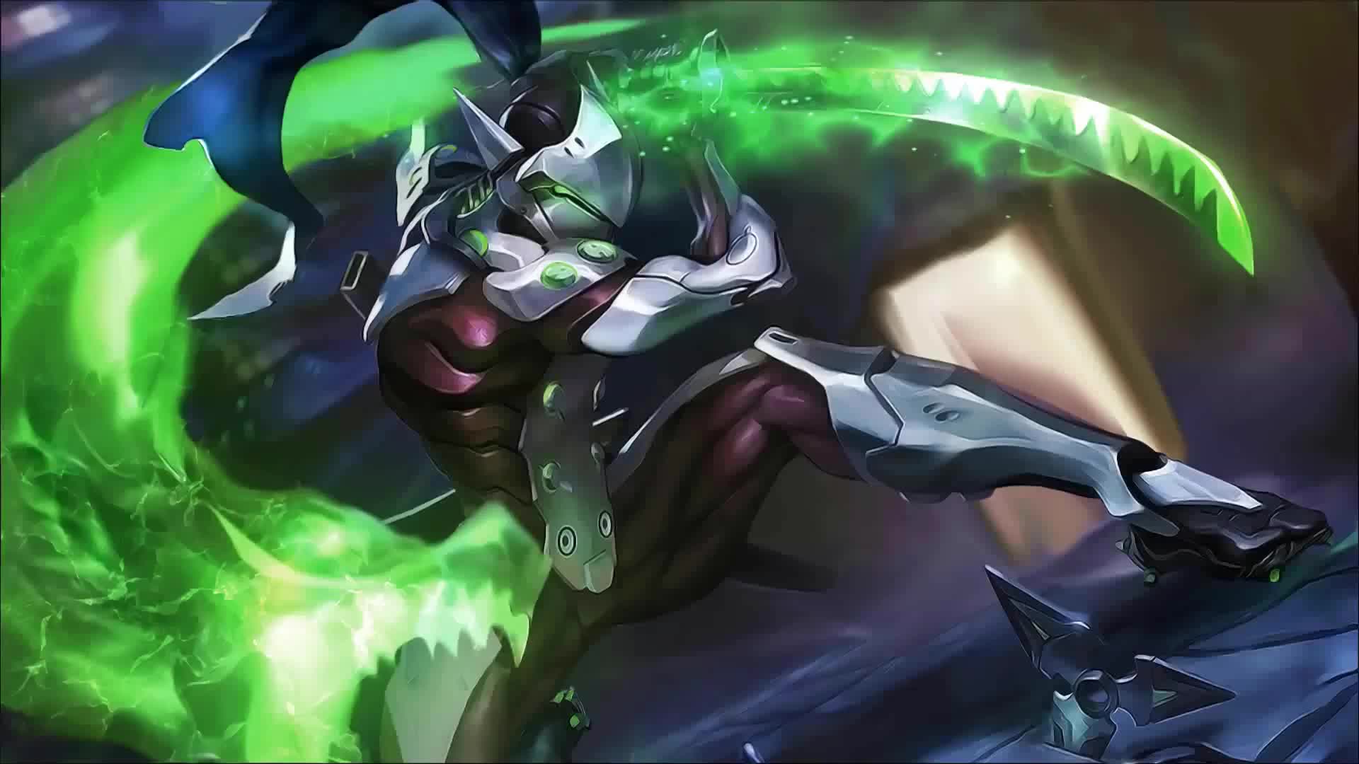 Genji Wallpaper Animated - HD Wallpaper 