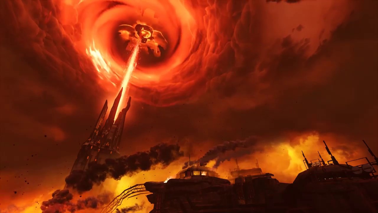 Doom Argent Tower Animated Wallpaper - Doom Argent Tower Background - HD Wallpaper 