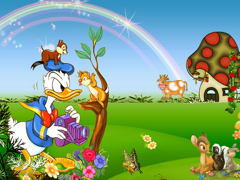 Cute 3d Cartoon Wallpapers Free Download - HD Wallpaper 