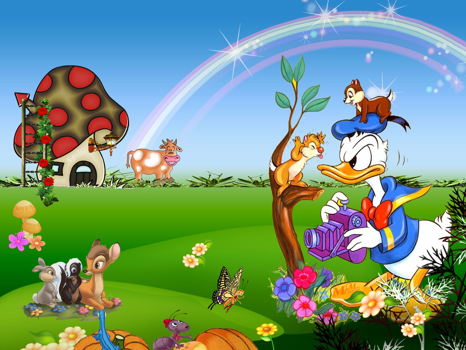 Cartoon Wallpaper - HD Wallpaper 