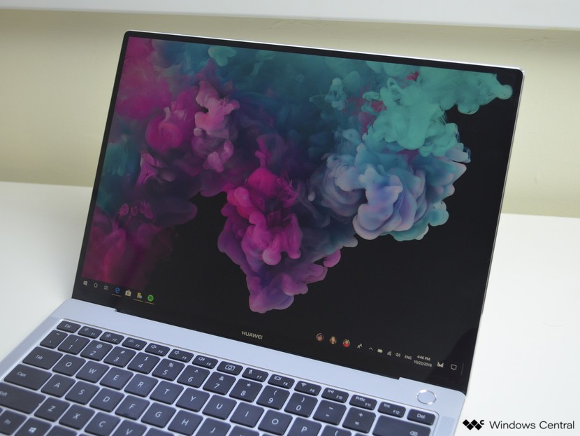 Windows 10 Laptop Home Screen - HD Wallpaper 
