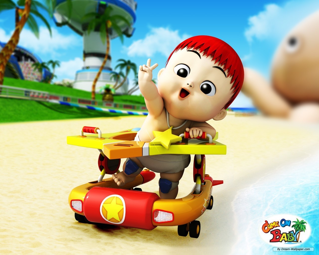 Funny Cartoons For Babies 21 Hd Wallpaper - Cute Cartoon Baby Wallpaper Hd - HD Wallpaper 