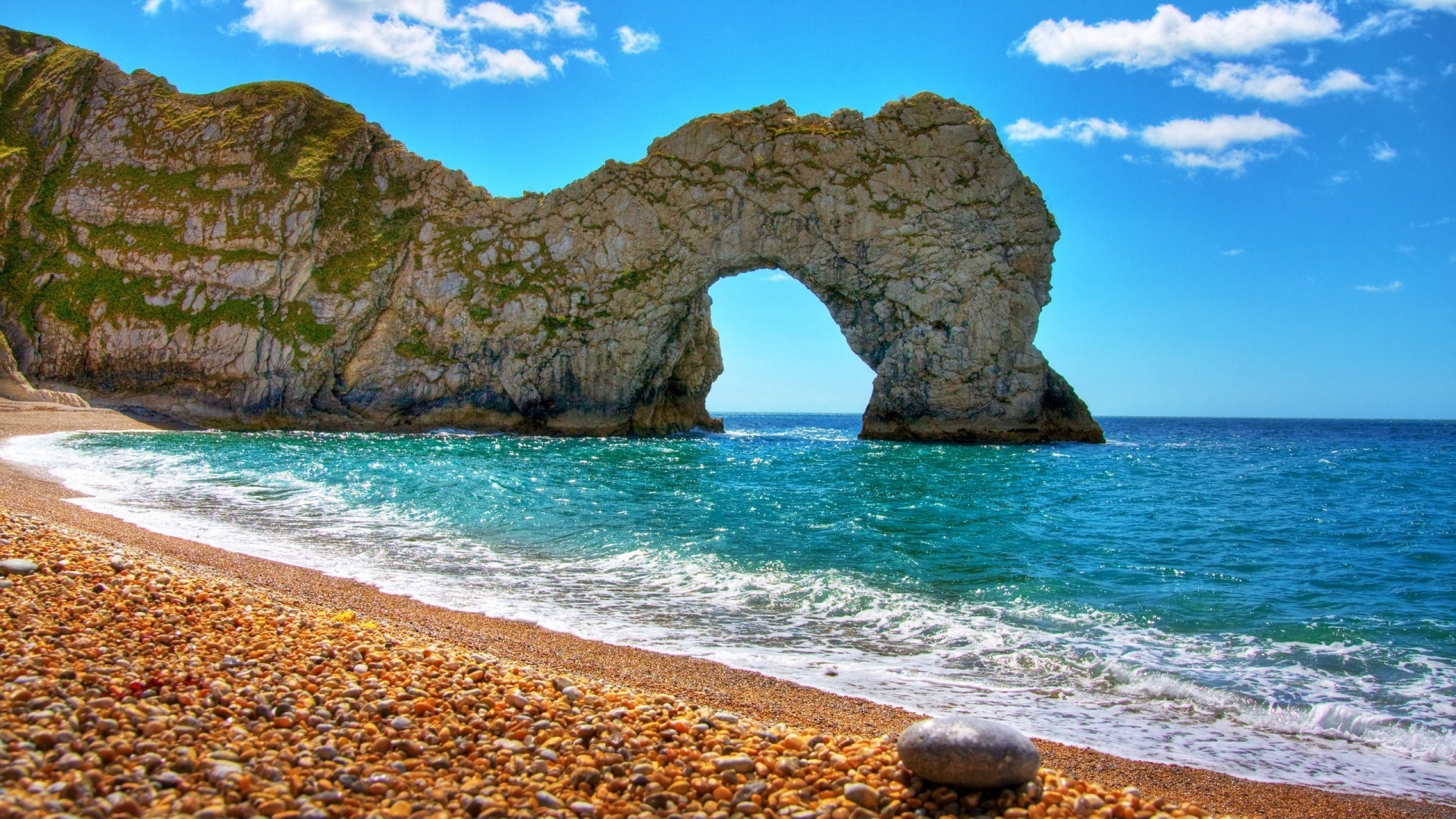 Nature Beach Summer Spain Durdle Door Wallpaper - Beach 4k - HD Wallpaper 