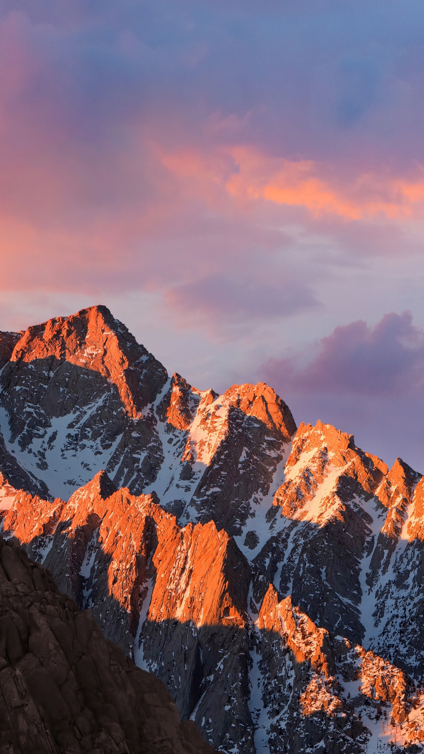Mountains, Macos, 4k, 5k, Sierra, Sky, Android Wallpaper - Sierra Apple - HD Wallpaper 