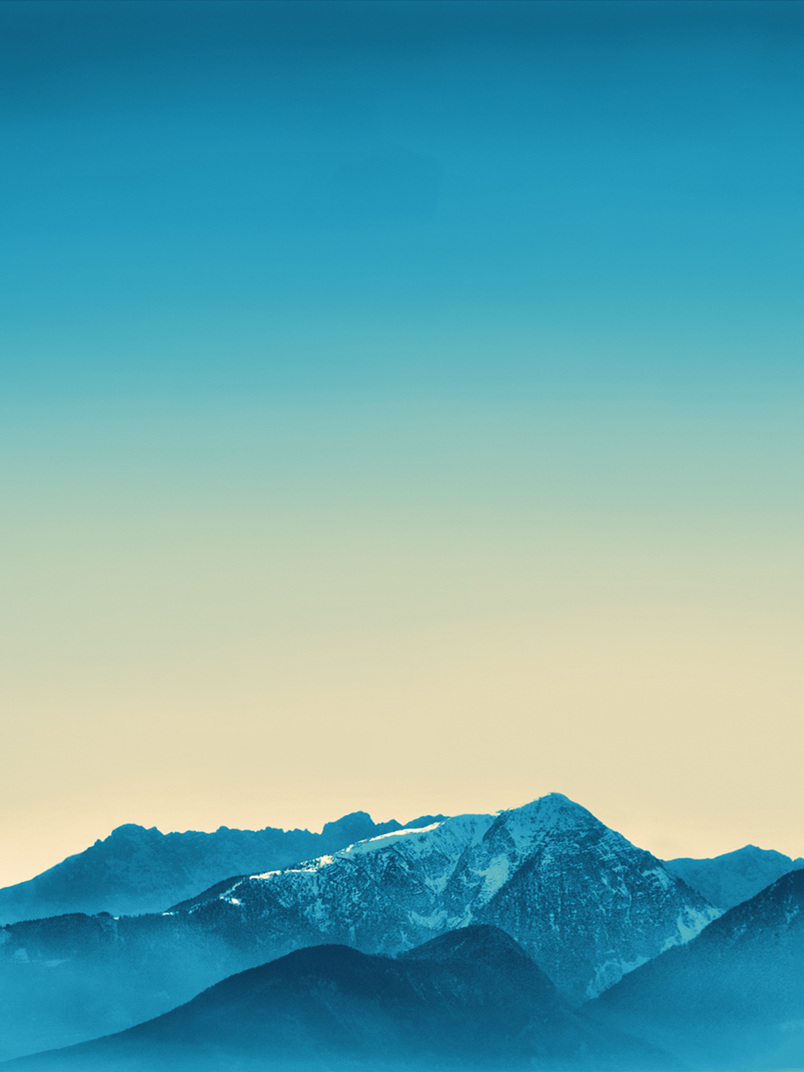 Simple Mountain Wallpaper Iphone - HD Wallpaper 