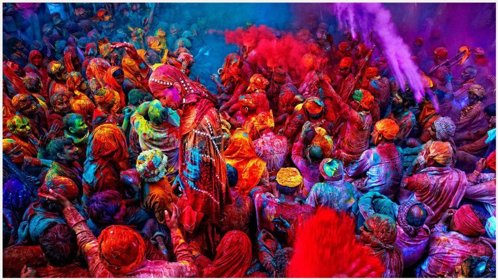 Holi Indian Festivals - HD Wallpaper 