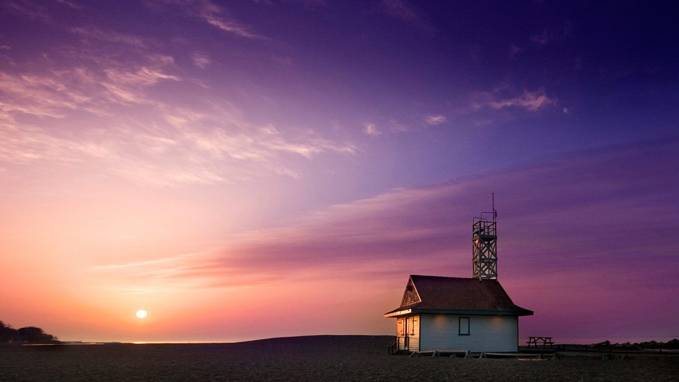 Sunset Mountain Wallpaper For Tablet ~ Sunset Hd - High Resolution - HD Wallpaper 