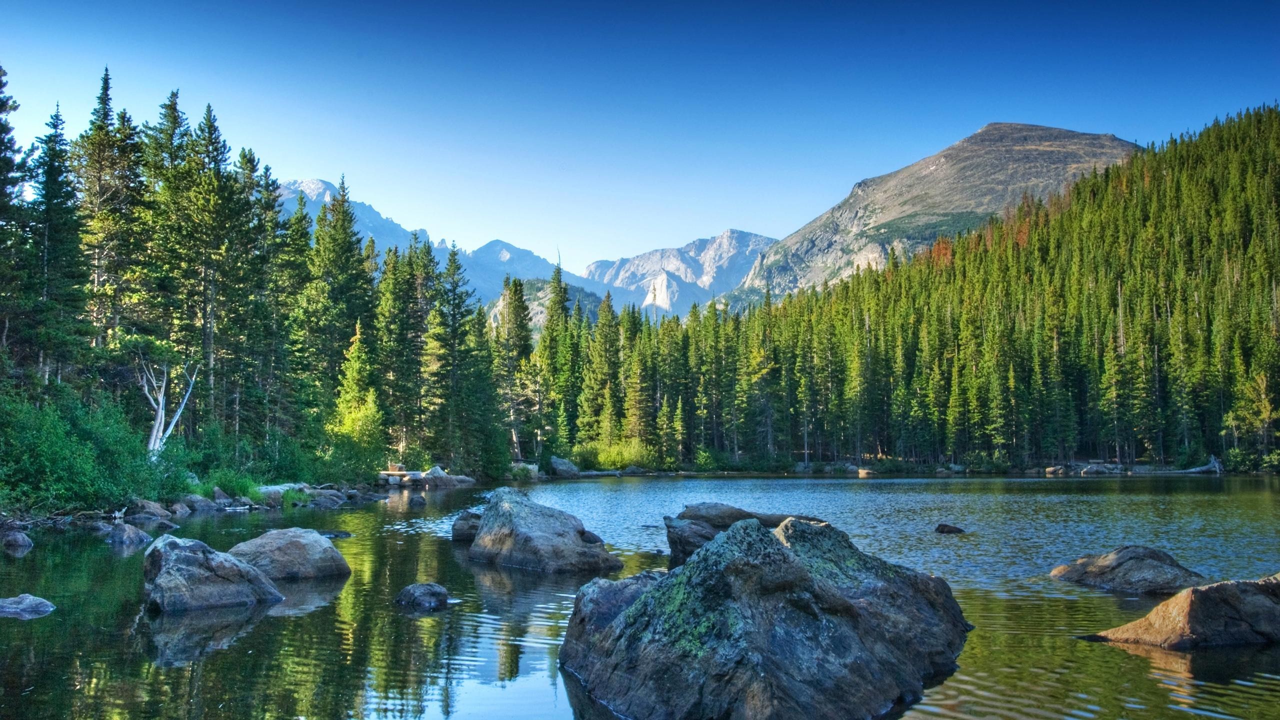 Rocky Mountain National Park Summer Wallpaper 
 Data-src - Rocky Mountain National Park Desktop - HD Wallpaper 