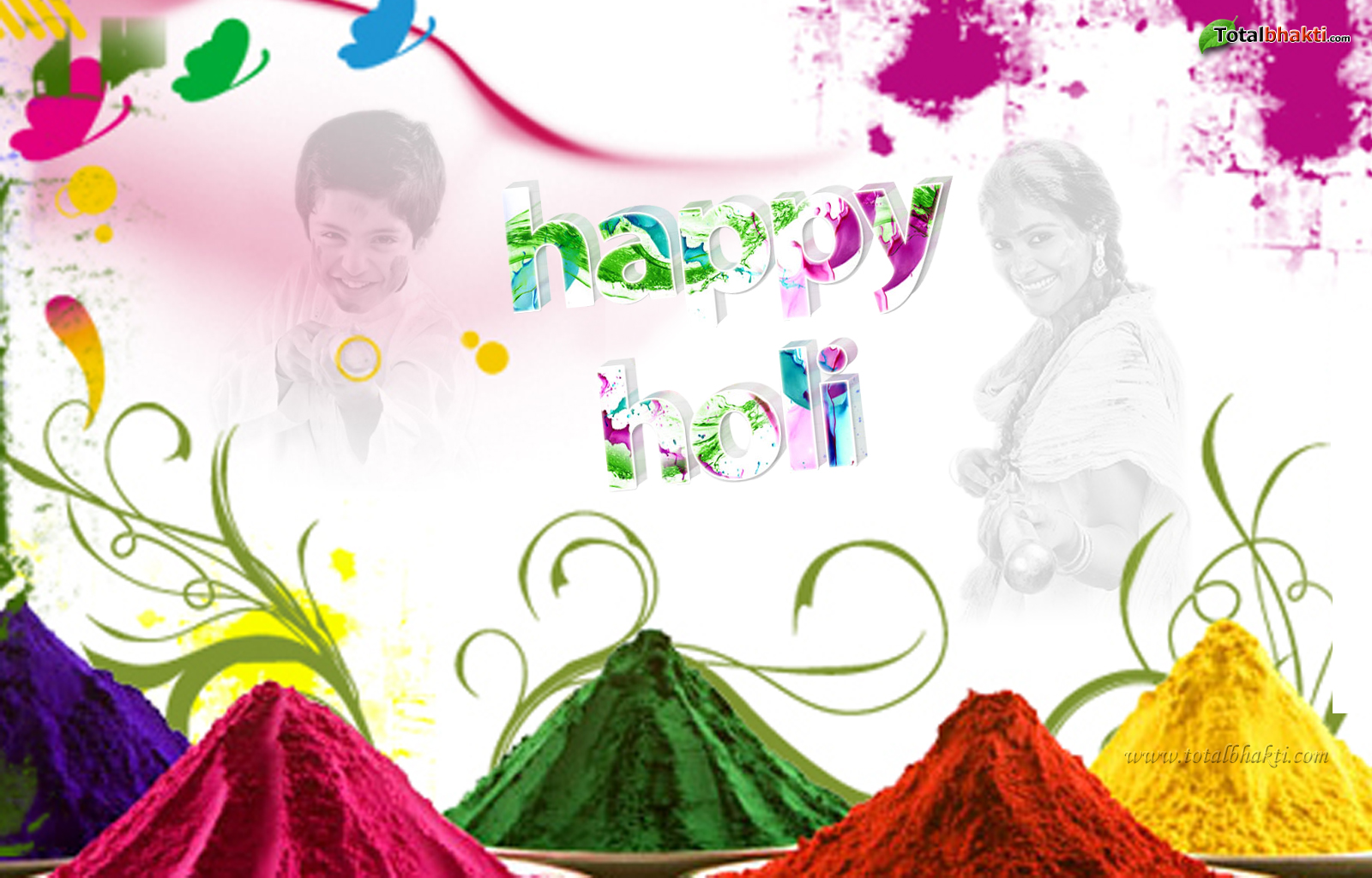 Holi Hq Desktop Wallpaper - Holi Picture Hd Download - HD Wallpaper 