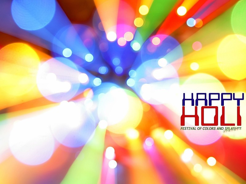 Latest Festival Colorful Holi Wallpaper - Happy Holi Images Marathi - HD Wallpaper 