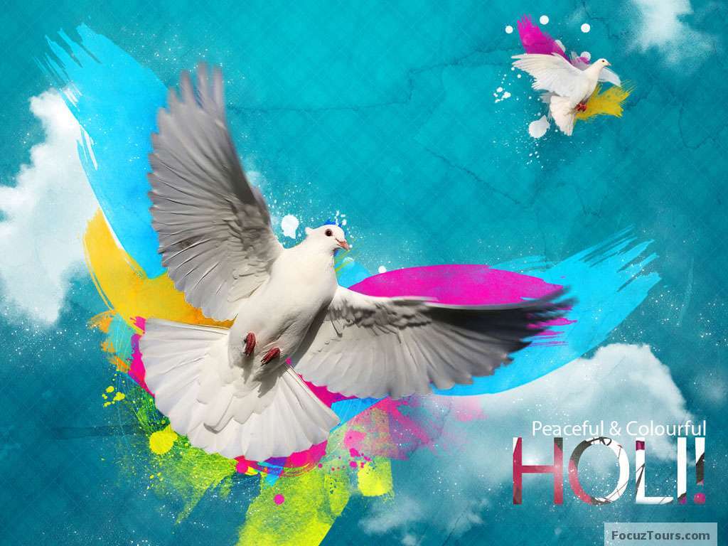 Holi Pictures - Whatsapp Hd Images For Dp - HD Wallpaper 