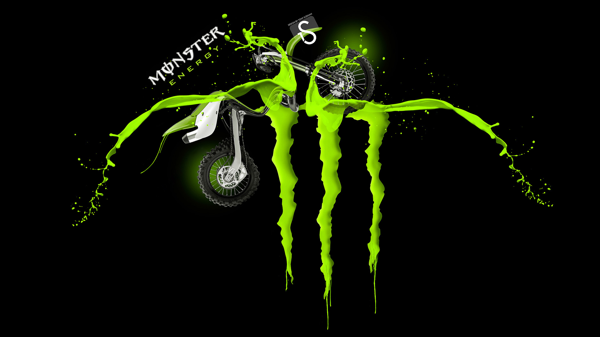 Desktop Monster Energy Wallpaper Hd Hd Wallpapers Background - Monster Energy Logo 4k - HD Wallpaper 