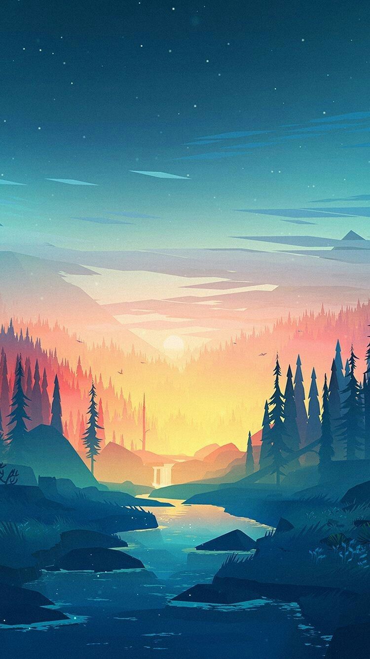 Iphone X Nature Background - HD Wallpaper 