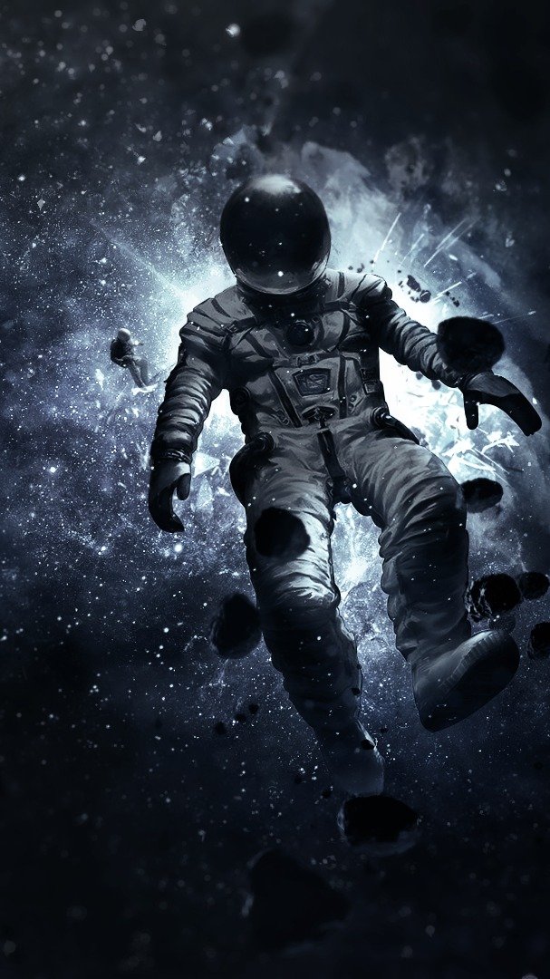 Astronaut Wallpaper Phone - HD Wallpaper 