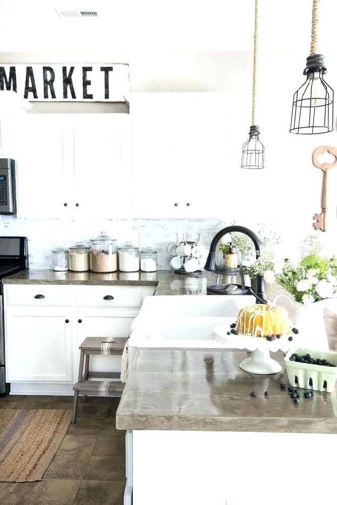 whitewash brick wallpaper kitchen