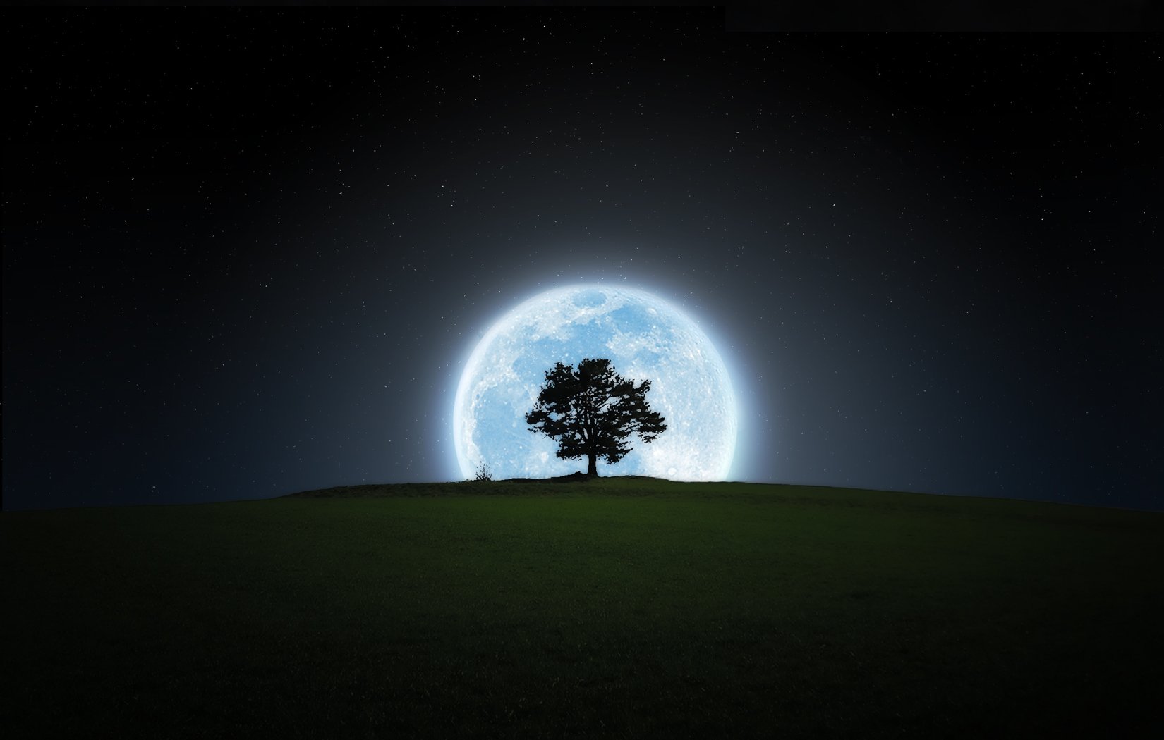 Moon Desktop Wallpapers Hd - HD Wallpaper 