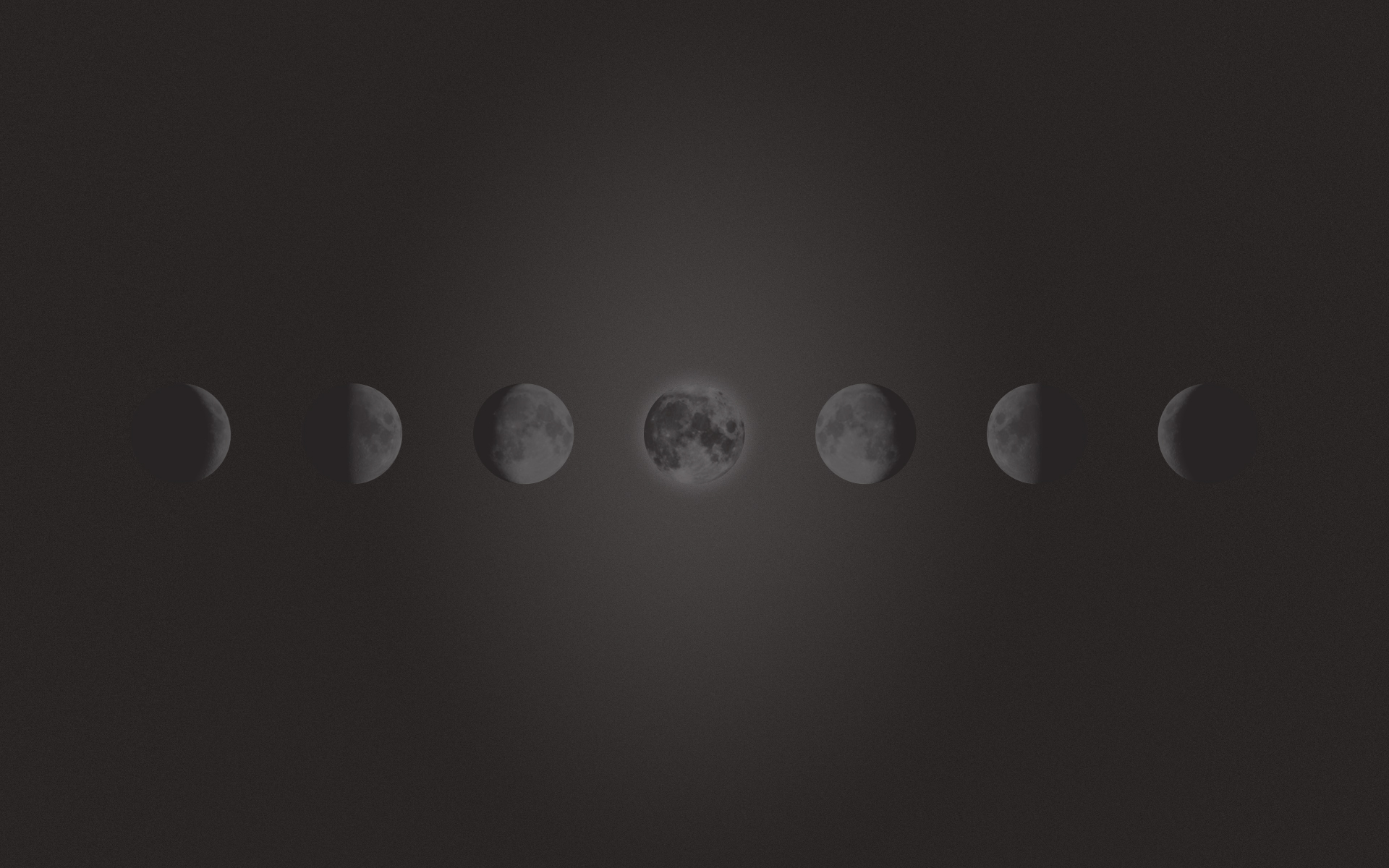 Phases Of The Moon - HD Wallpaper 