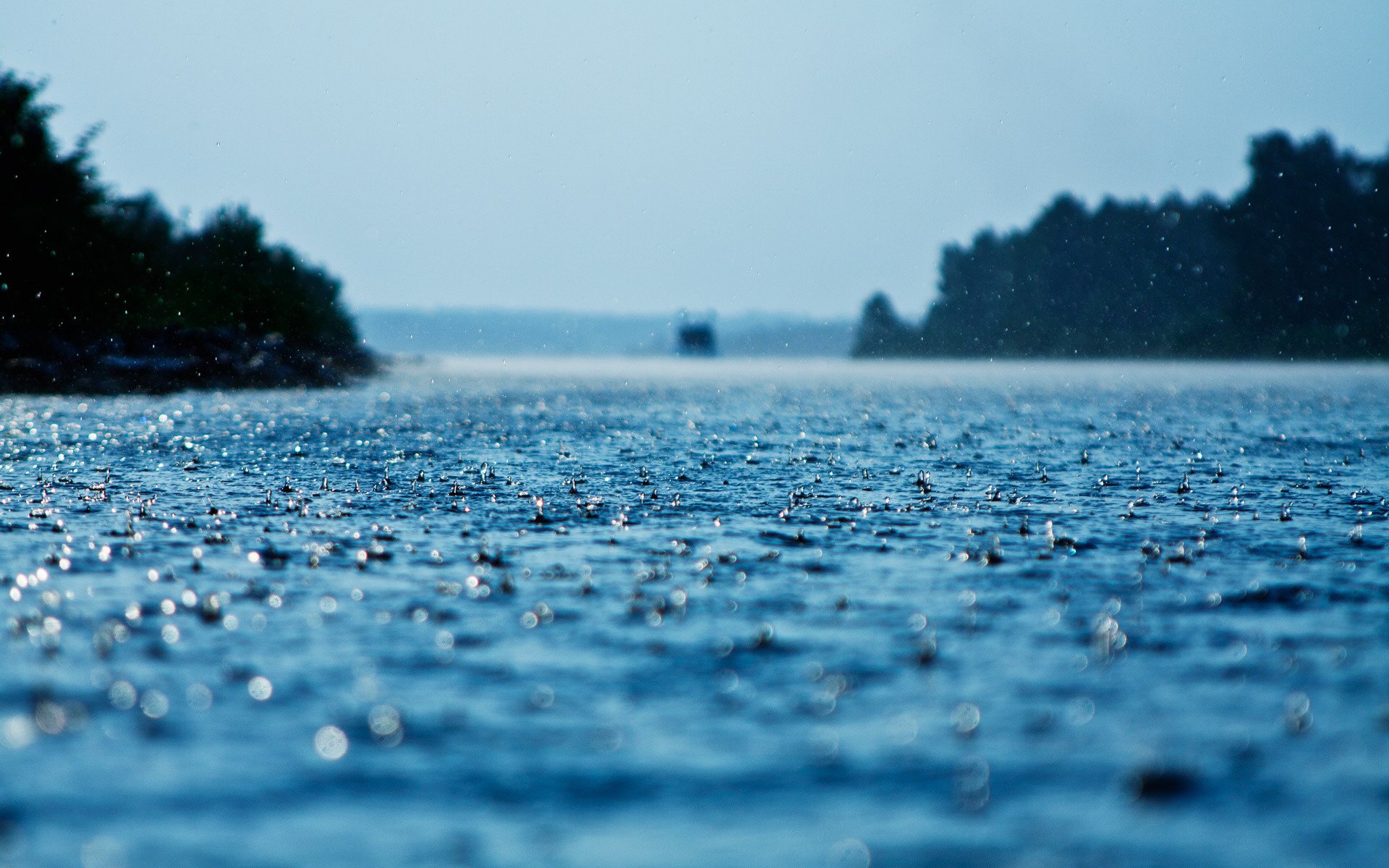 Hd Desktop Wallpapers Nature Rain - HD Wallpaper 
